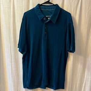 Men's Deep Blue Polo Shirt